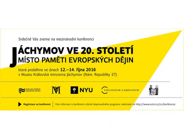 Konference Jáchymov ve 20. století – místo paměti evropských dějin