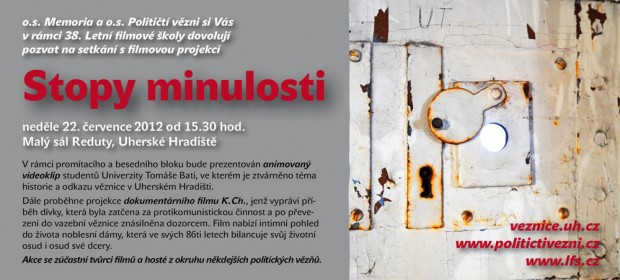 Stopy minulosti – projekce dokumentárního portrétu K. Ch. na Letní filmové škole v Uherském Hradišti