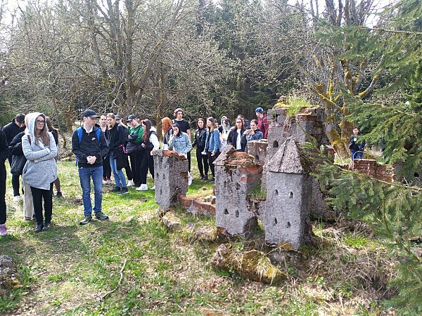 Studentstvo u Palečkova hradu