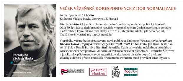 Kolokvium o vězeňství a Večer vězeňské korespondence 02 – 