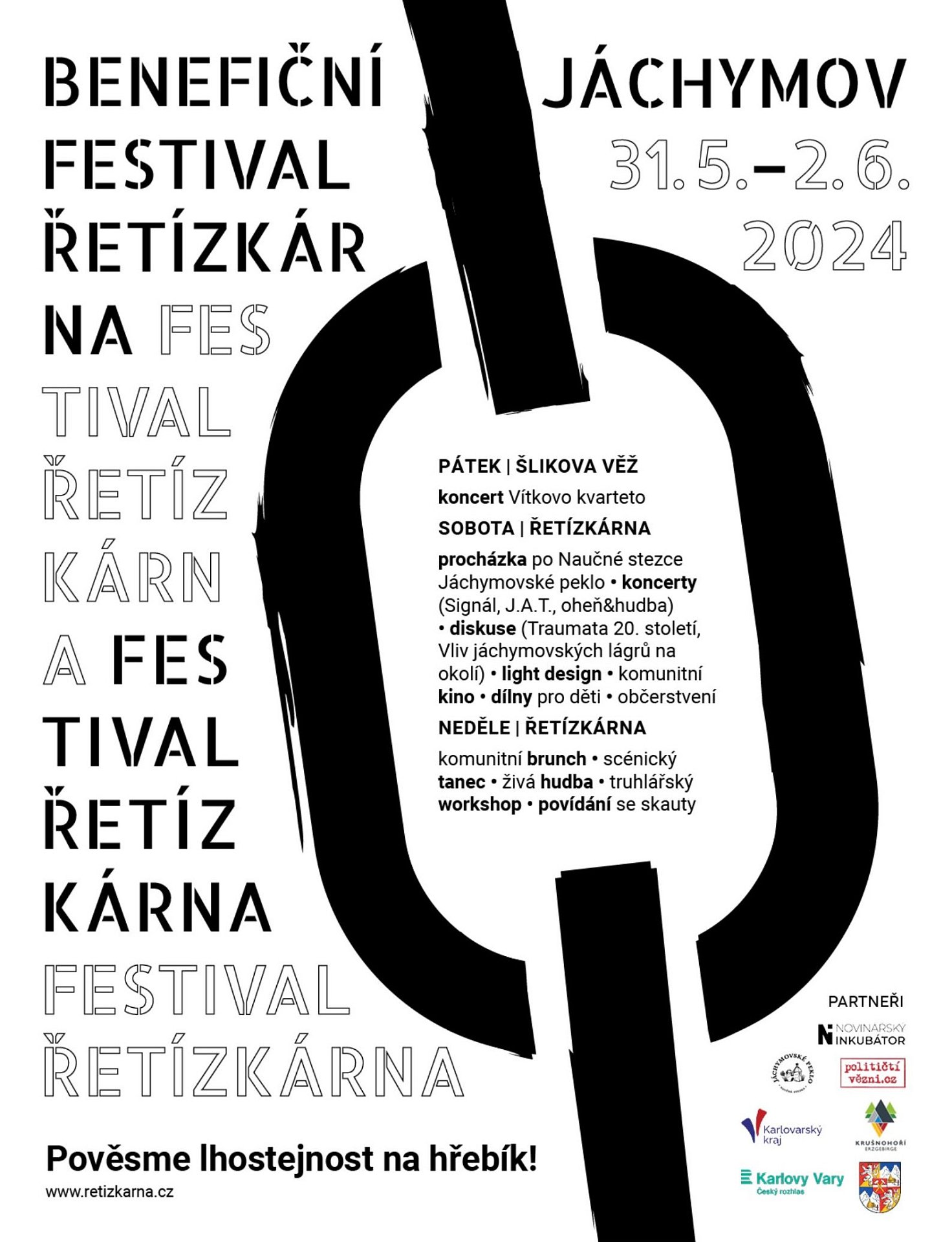 Festival Řetízkárna 2024: Benefiční trojkoncert, tematické diskuze nebo třeba dílny pro děti